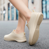 露营赶海胶鞋 夏季 学生低帮雨靴 女款 软底舒适外穿水鞋 新款 防水雨鞋