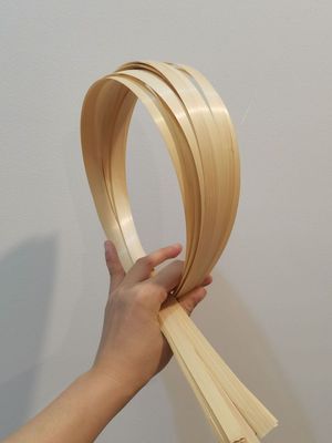 手工竹丝薄竹条非遗竹编龙舟扇子DIY材料薄竹片社区暑假学生团建