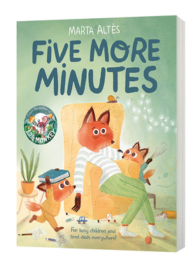 再多5分钟 Five More Minutes 英文原版幼儿时间管理观念启蒙 亲子睡前读物 玛塔艾德丝 Marta Altes 进口英语书籍