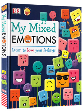 我复杂的情绪 My Mixed Emotions 精装 英文原版儿童情绪指南情感认知绘本 进口亲子读物童书籍