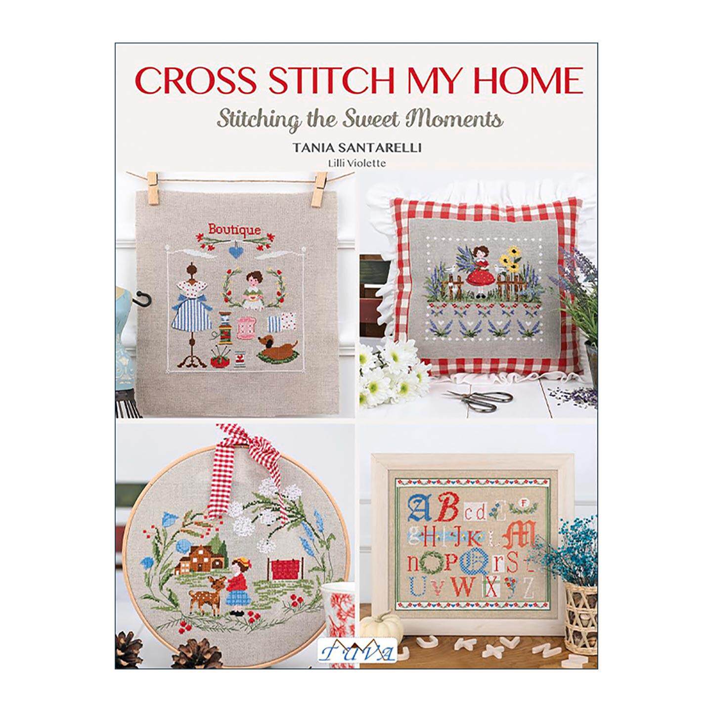 英文原版 Cross Stitch My Home 手工针线设计十字绣缝合书 英文版 进口英语原版书籍