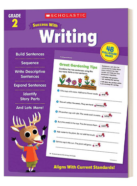 Scholastic Success with Writing Grade 2 全彩版 学乐成功系列写作练习册二年级