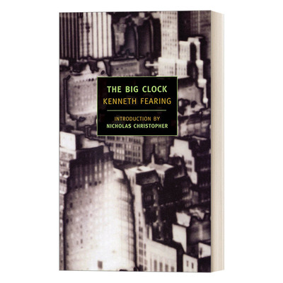 英文原版小说 The Big Clock 杀局 Kenneth Fearing肯尼斯 菲林 New York Review Books Classics 英文版 进口英语原版书籍