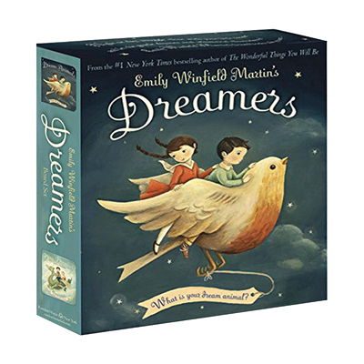 艾米丽温菲尔德马丁的梦想家 2册纸板书套装 Emily Winfield Martin's Dreamers Board Boxed Set 英文原版儿童绘本 进口英语书籍