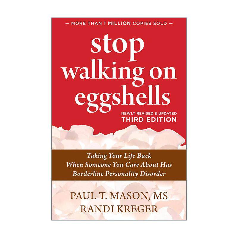 英文原版 Stop Walking on Eggshells 与内心的恐惧对话 摆脱来自亲人的负能量 如何与边缘型人格障碍者相处 进口英语原版书籍