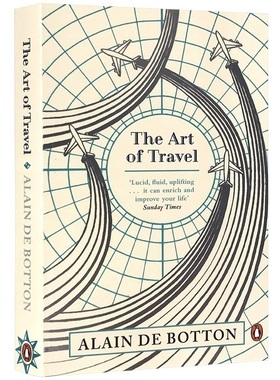 旅行的艺术 The Art of Travel 英文原版阿兰德波顿文集 Alain de Botton 文学进口书籍