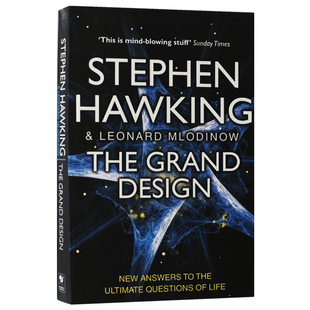 M理论 史蒂芬霍金经典 Grand 进口英文版 Hawking 英文原版 著作 The 霍金作品 Stephen 阐释宇宙问题 大设计 科普读物 Design 英版