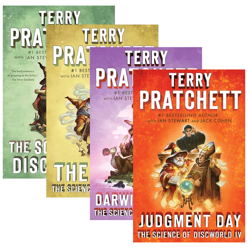 碟形世界科学系列1-4册 The Science of Discworld 英文原版奇幻小说 Terry Pratchett特里 普拉切特 进口英语书籍