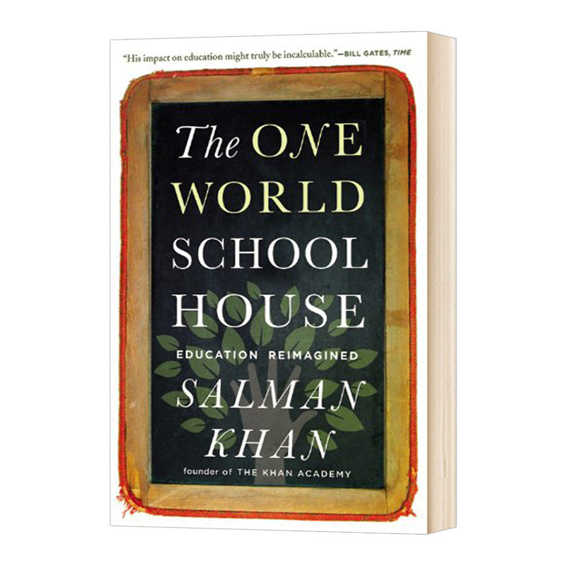 翻转课堂的可汗学院 互联时代的教育革命 The One World Schoolhouse 英文原版考试类 豆瓣推荐 英文版 进口英语书籍