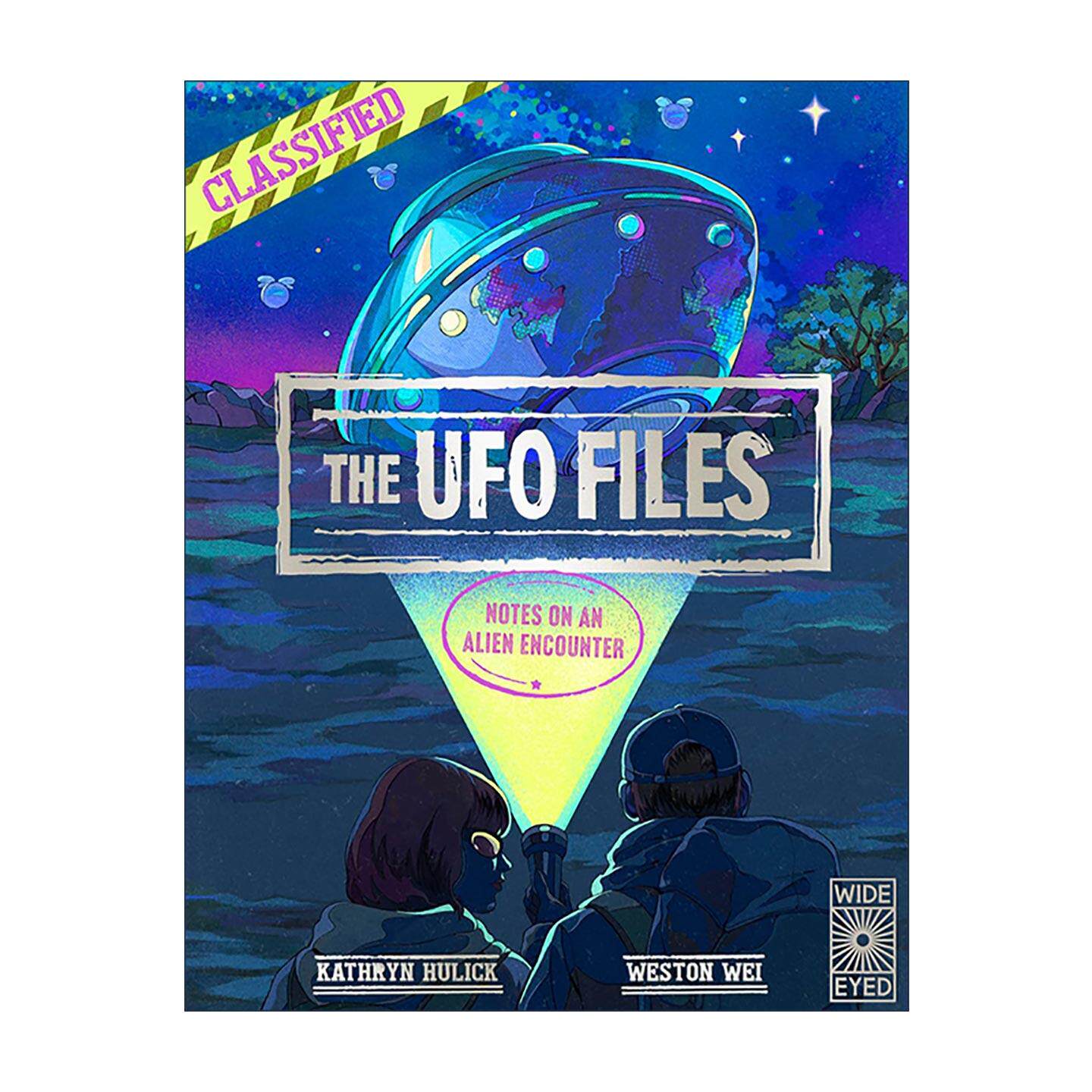 英文原版 The UFO Files Notes on an Alien Encounter UFO档案 外星接触实录 儿童科普百科读物精装 英文版 进口英语原版书籍