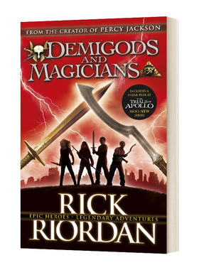 Demigods and Magicians 波西杰克逊 半神人和魔术师 英文原版青少年科幻奇幻小说 进口英语书籍