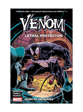英文原版 Venom Lethal Protector Heart of The Hunted 毒液 致命守护者 狩猎之心 漫威漫画 David Michelinie 进口英语原版书籍