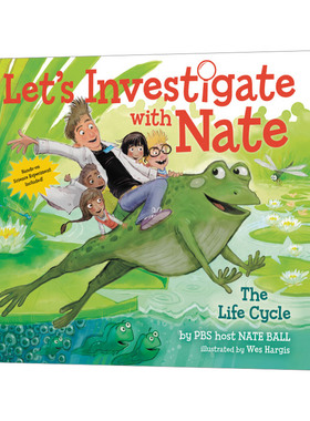 英文原版 Let's Investigate with Nate #4 The Life Cycle 跟着内特去研究生命周期 儿童自然知识科普 英文版 进口英语原版书籍