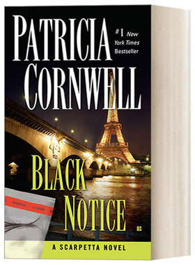Black Notice Kay Scarpetta 10 首席女法医系列10 黑色通告 英文原版惊悚悬疑探案小说 Patricia Cornwell 进口英语书籍