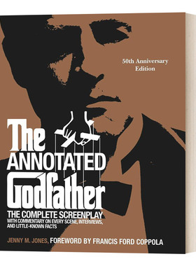 英文原版 The Annotated Godfather 50th Anniversary Edition 教父50周年注释版 剧本 精装 英文版 进口英语原版书籍