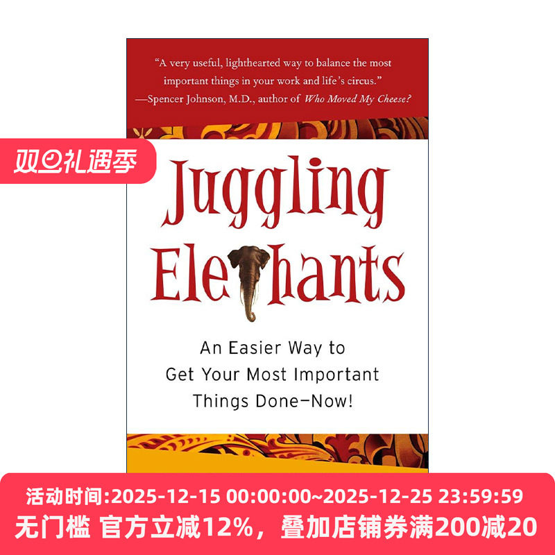 英文原版 Juggling Elephants 如何轻松举起大象 根治上班族“职业倦怠症” Jones Loflin 精装 英文版 进口英语原版书籍