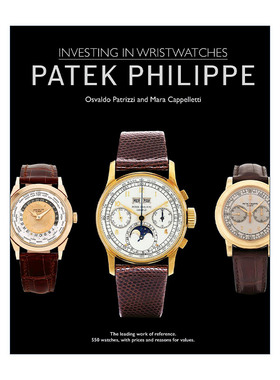 英文原版 Investing in Wristwatches Patek Philippe 投资腕表 百达翡丽 画册鉴赏精装 英文版 进口英语原版书籍