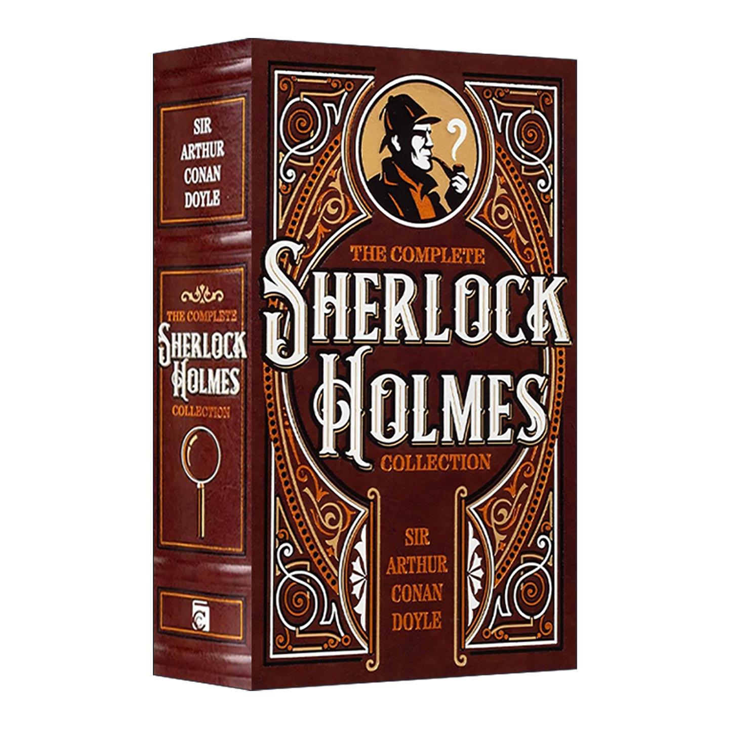 英文原版 The Complete Sherlock Holmes Collection 福尔摩斯全集 皮革精装经典Leather-bound Classics 英文版 进口英语原版书籍