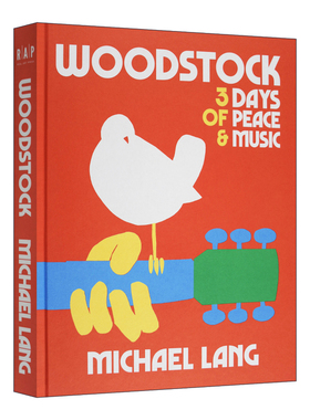 英文原版 Woodstock 3 Days of Peace & Music 伍德斯托克音乐节50周年纪念册 三天的和平与音乐盛会 艺术摄影集 英文版 进口书籍