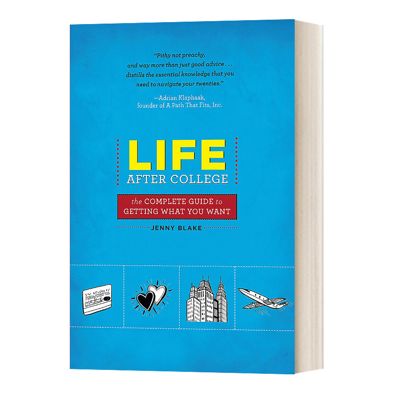 Life After College 去 过你想要的人生 Jenny Blake 詹妮布雷克 人生规划 实用建议 英文原版成功励志读物 进口英语书籍