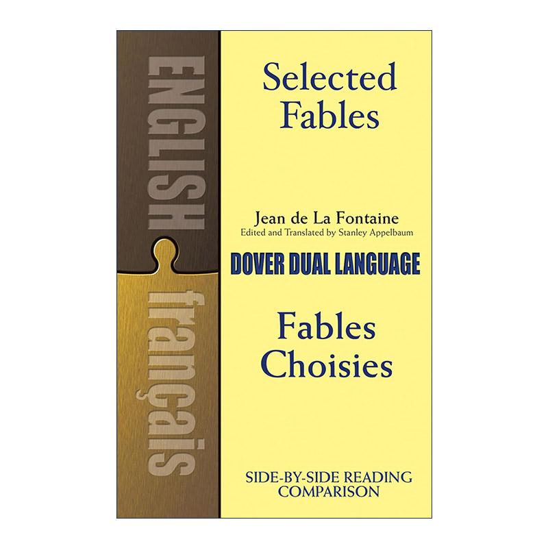 原版 Selected Fables 拉封丹寓言选集 英法双语版 进口原版书籍