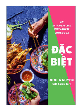 英文原版 Dac Biet 特色越南美食食谱 经典河内烤肉粉 海鲜 新奥尔良 Nini Nguyen 精装 英文版 进口英语原版书籍