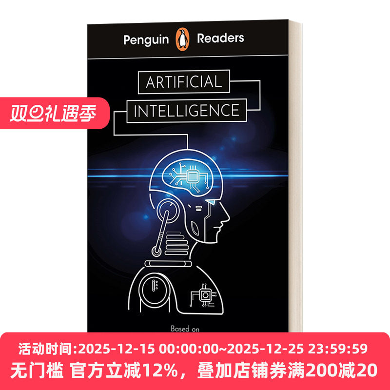 英文原版 Penguin Readers Level 7 Artificial Intelligence 企鹅分级阅读7 人工智能 英文版 进口英语原版书籍