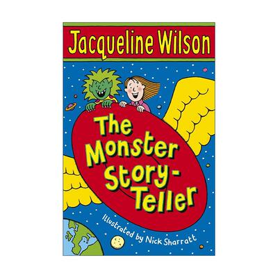 英文原版 The Monster Story-Teller 小怪兽讲故事 杰奎琳·威尔逊儿童故事书 英文版 进口英语原版书籍
