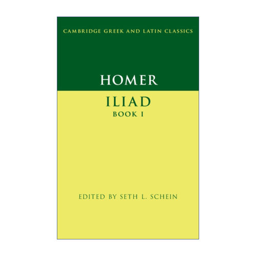 英文原版 Homer Iliad  Book I 荷马 伊利亚特 卷一 剑桥希腊拉丁语经典系列 原文加学者注释 英文版 进口英语原版书籍