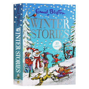 Winter Stories JK罗琳童年枕边书 Enid 30个故事 疯狂侦探团作者 Blyton 儿童桥梁章节书 伊妮德布莱顿冬日故事集 英文原版