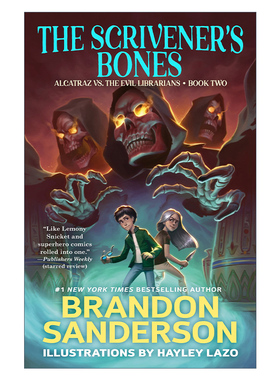 英文原版 The Scrivener's Bones Alcatraz vs. the Evil Librarians 阿尔卡特拉兹与书籍骨头 英文版 进口英语原版书籍