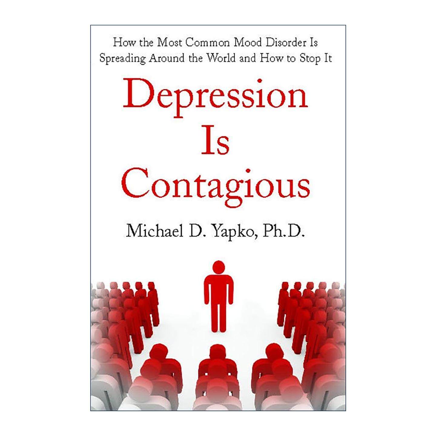 英文原版 Depression Is Contagious 抑郁会传染 全球常见情绪障碍如何蔓延又该如何阻断 英文版 进口英语原版书籍