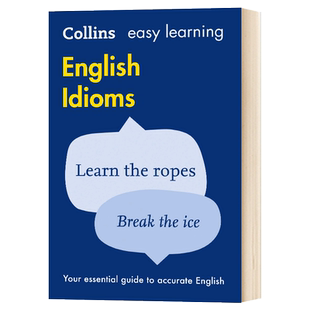 柯林斯轻松学习惯用语 Collins Easy Learning English Idioms 英文原版英语学习词典工具书 进口书籍