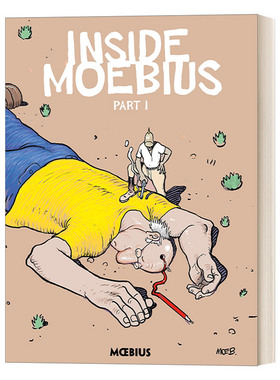 英文原版 Moebius Library Inside Moebius Part 1 黑马墨比斯图书馆 墨比斯杂想录1 Jean Giraud 精装漫画 英文版 进口英语书籍