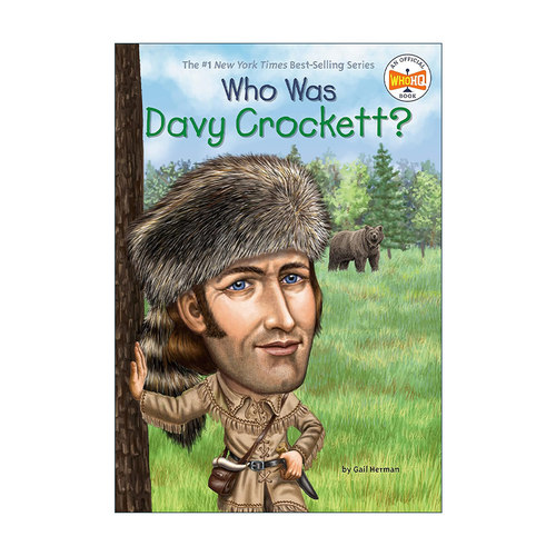 英文原版 Who Was Davy Crockett 谁是戴维·克罗克特 英文版 进口英语原版书籍