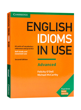 剑桥高级英语惯用语 English Idioms in Use Advanced 配答案 第二版 英文原版英语词汇学习自学工具书 英文版进口原版书籍
