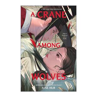 韩国历史背景小说 狼中 英文原版 年度好书选择奖 进口英语原版 Among 英文版 Crane 书籍 Wolves 美国青少年图书馆选书 鹤