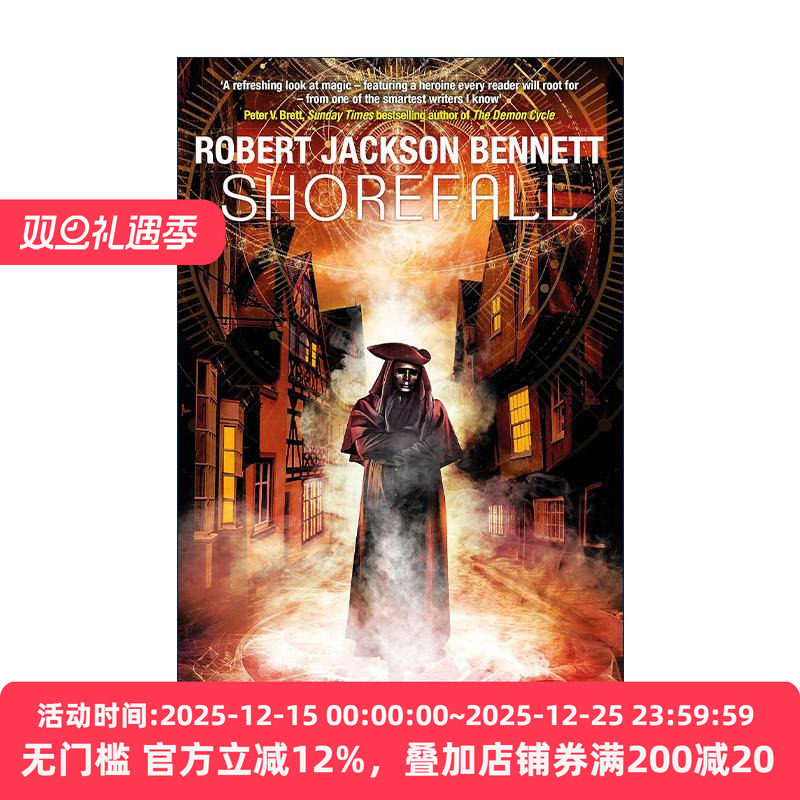 英文原版 Shorefall 岸落之夜 铭印之子三部曲2 The Founders 奇幻小说 英文版 进口英语原版书籍