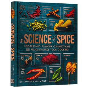 Stuart 进口英语书籍 DK香料 分享烹饪秘诀 英文原版 精装 Spice 科学 Farrimond Science 烹饪百科全书