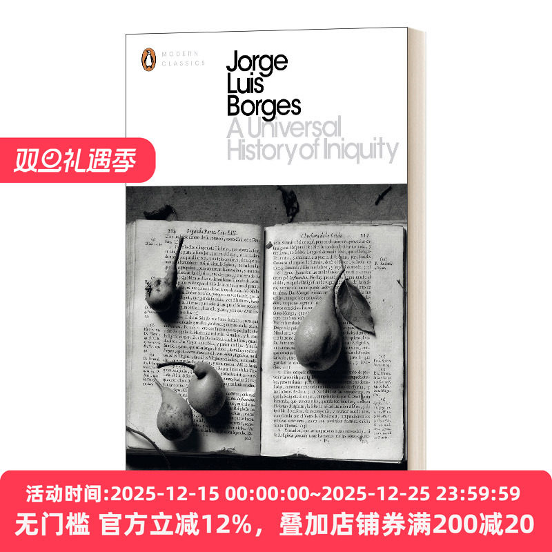 A Universal History of Iniquity 恶棍列传 博尔赫斯短篇小说集 英文原版现代经典文学读物 进口英语书籍