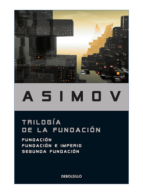 原版小说 Trilogía de la Fundación 基地三部曲 西班牙语版 银河帝国 Isaac Asimov阿西莫夫 The Foundation Trilogy 进口书籍