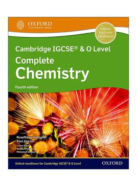 英文原版 New Cambridge IGCSE & O Level Complete Chemistry Student Book 牛津剑桥国际IGCSE考试教材 化学学生用书 第四版