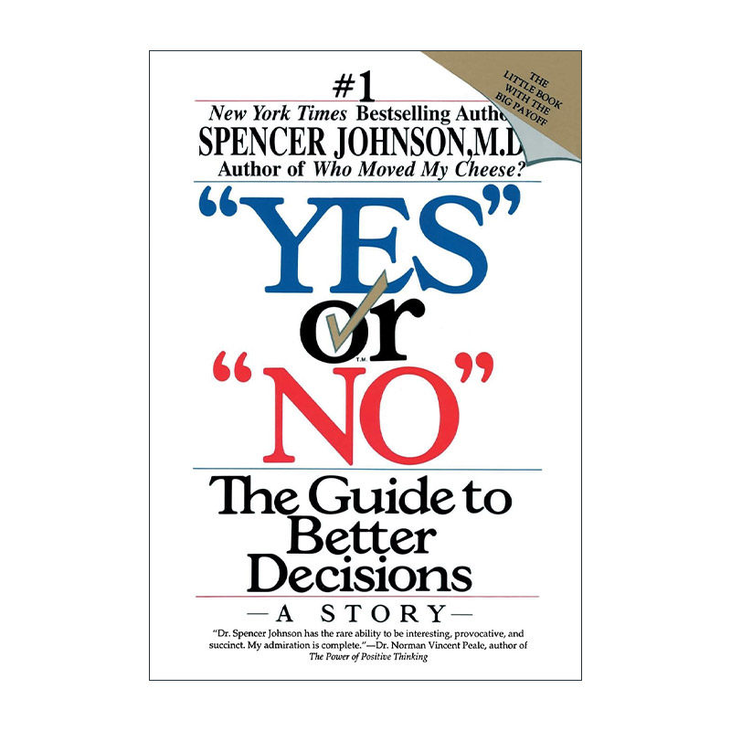 英文原版 Yes or No 为什么幸运的人总幸运倒霉的人老倒霉 斯宾塞·约翰逊 英文版 进口英语原版书籍