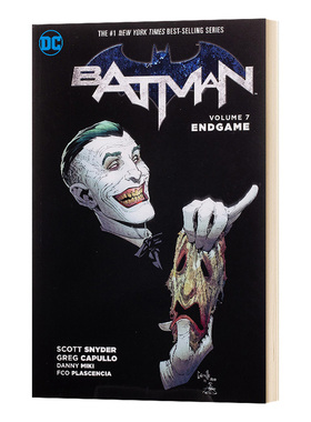 蝙蝠侠卷7 残局 Batman 2011-2016 Vol. 7 Endgame The New 52 英文原版漫画读物 进口书籍