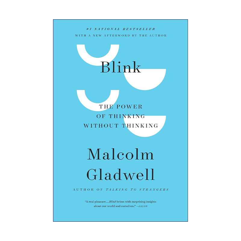 英文原版 Blink 眨眼间 不假思索的决断力 英文版 进口英语原版书籍