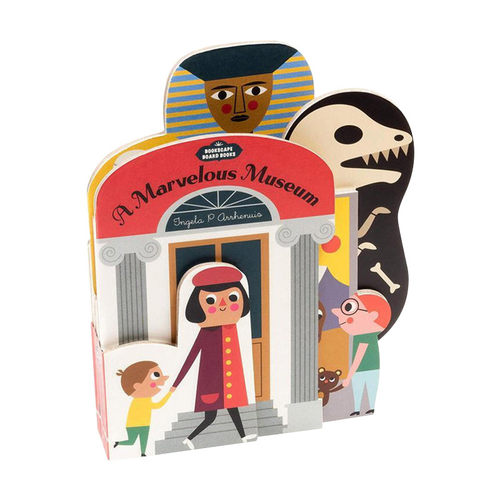 异形书 奇妙博物馆 Bookscape Board Books A Marvelous Museum 精装 英文原版儿童读物 进口英语书籍