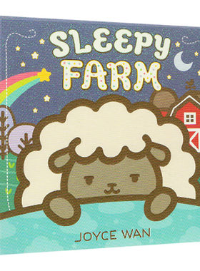 打瞌睡 农场 Sleepy Farm A Lift the Flap Book 亲子互动纸板翻翻书 英文原版捉迷藏游戏玩具书 进口英语书籍