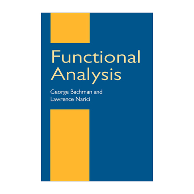 Functional Analysis  泛函分析 第二版  Dover数学丛书