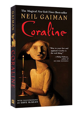 Coraline 鬼妈妈 尼尔 盖曼 Neil Gaiman 英文原版儿童小说 进口英语书籍