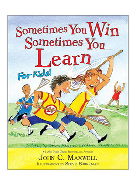 英文原版 Sometimes You Win--Sometimes You Learn for Kids 人生总是偶尔旗开得胜 偶尔蛰伏学习 儿童成长 精装绘本 英文版